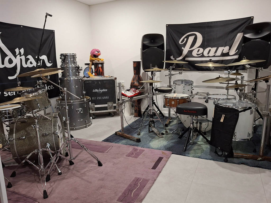 Australian drummer Andrew Hewitt